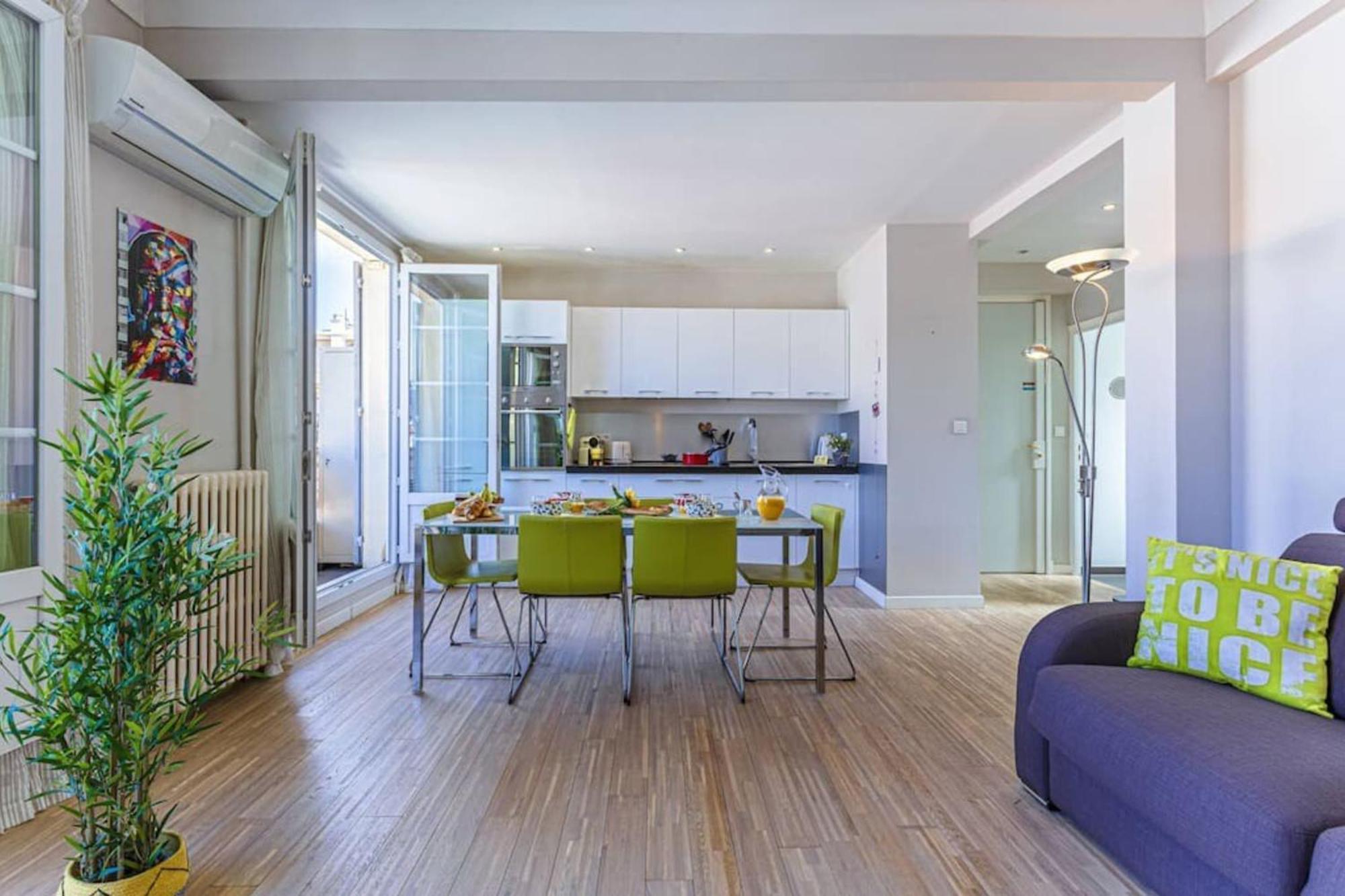 Berlioz 1 - City Center 2 Rooms - Last Floor Nice Ngoại thất bức ảnh